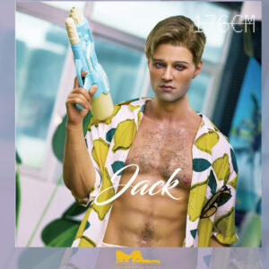 鐵藝｜M04-Jack 陽光海灘男孩 全矽膠假髮版 176cm